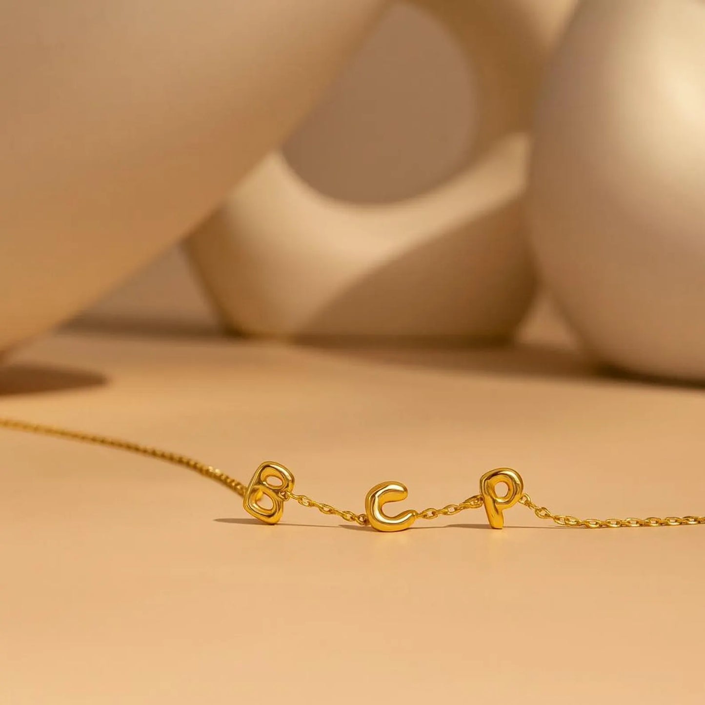 Bubble Letter Necklace