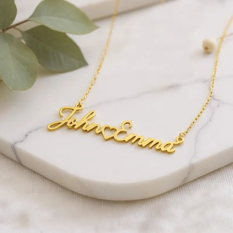 Couple Name Pendant
