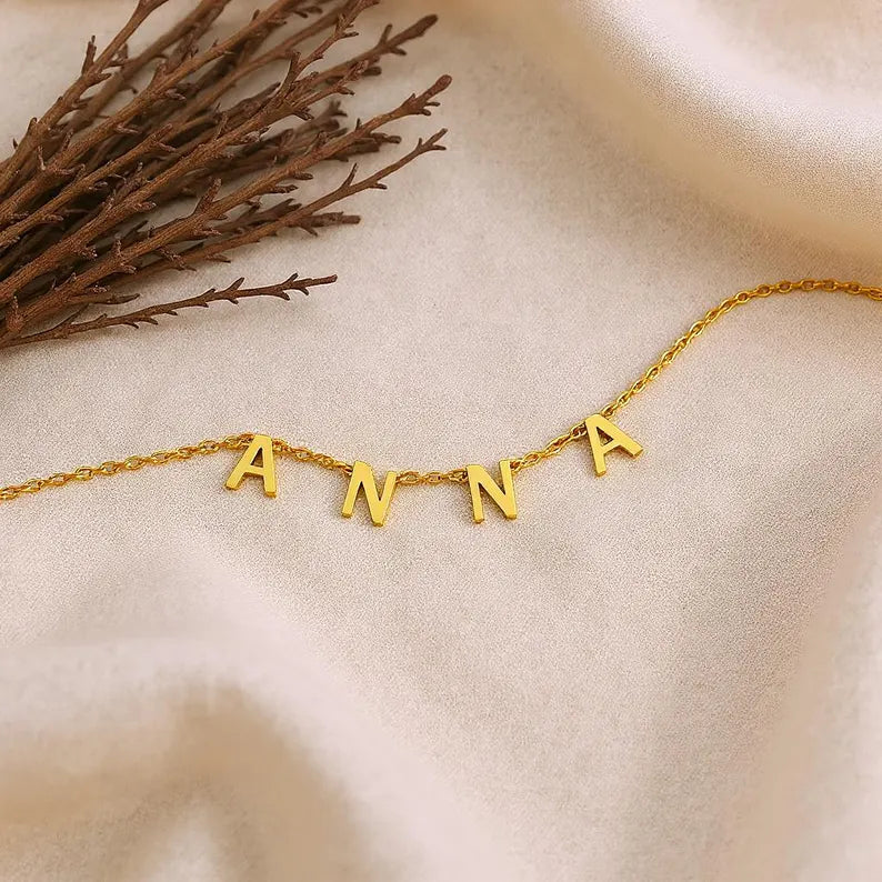 Name Letter Necklace