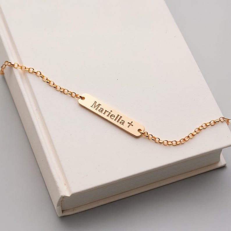 Name Bar Bracelet