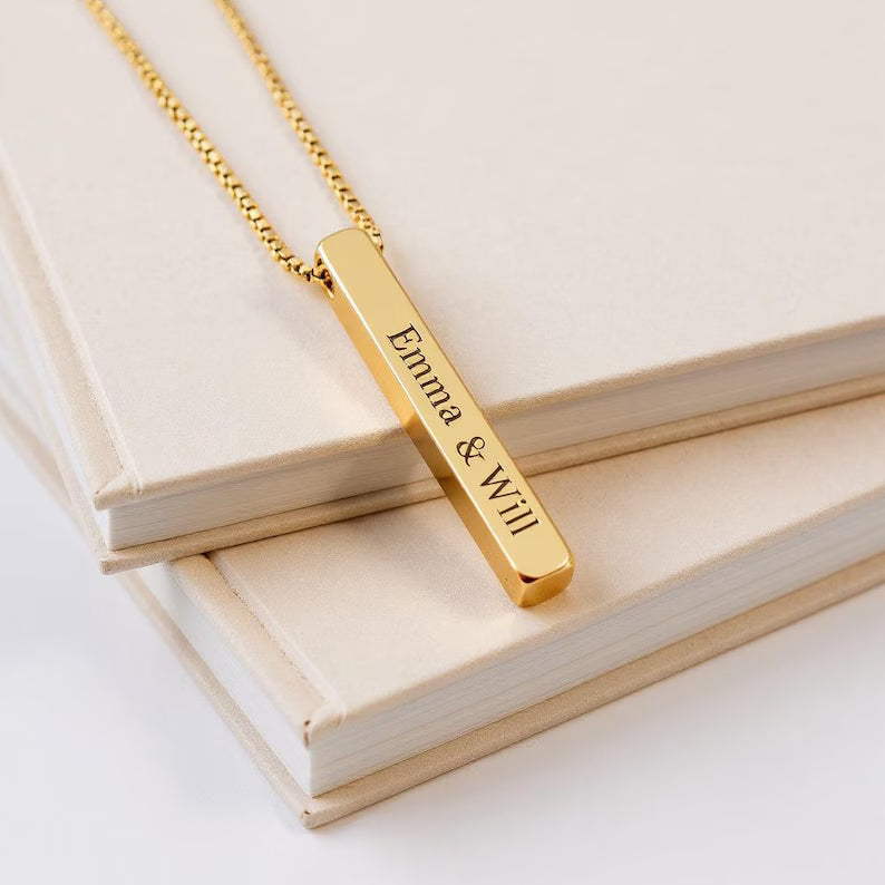 Name Bar Necklace