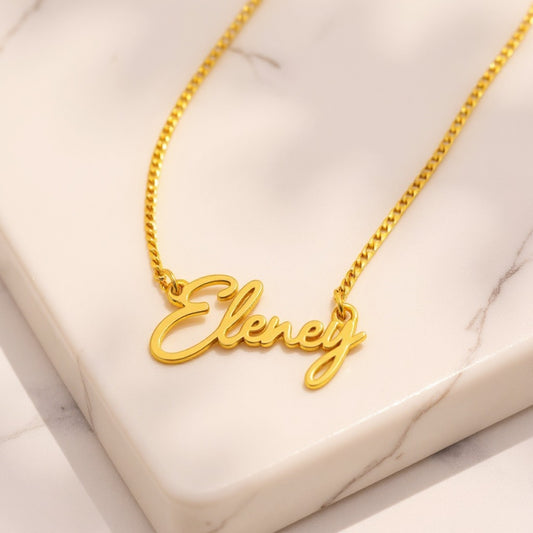 Cuban Chain Name necklace