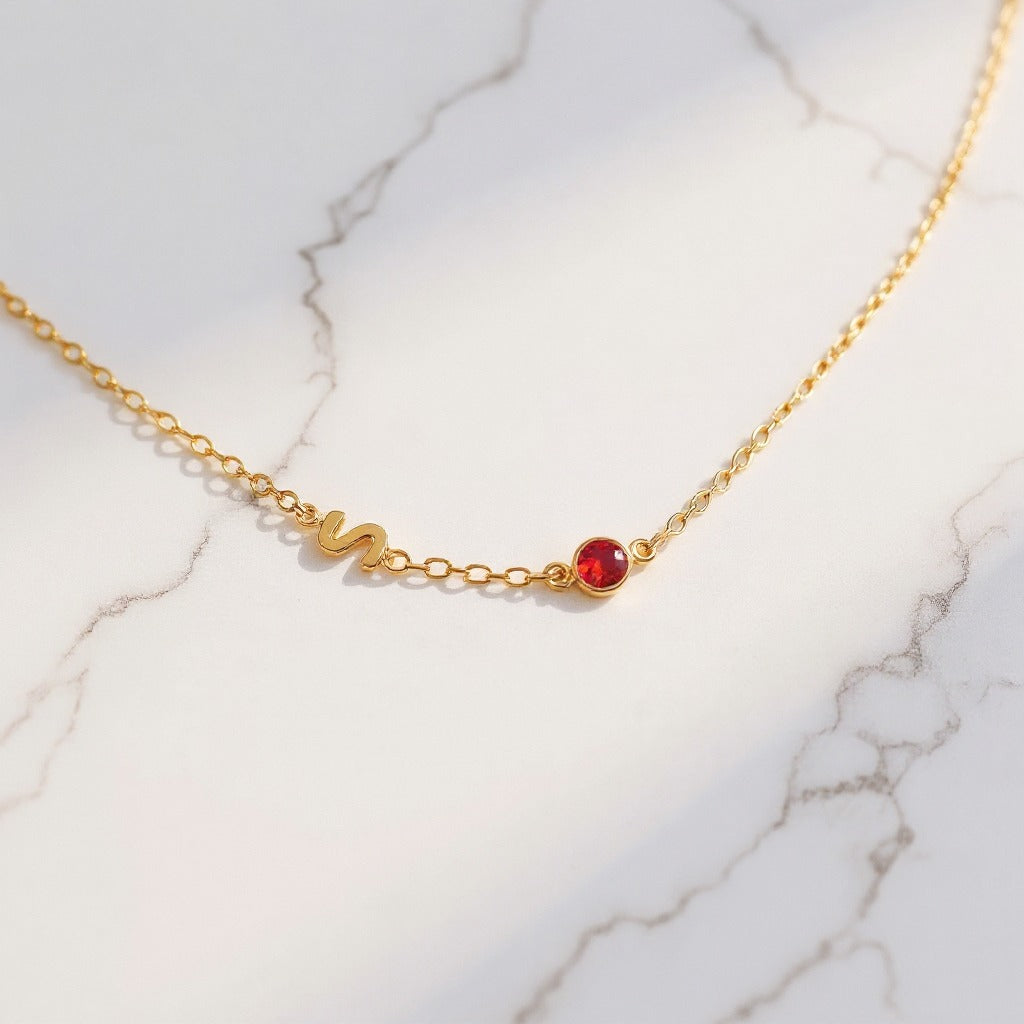 Birthstone Customizable Necklace