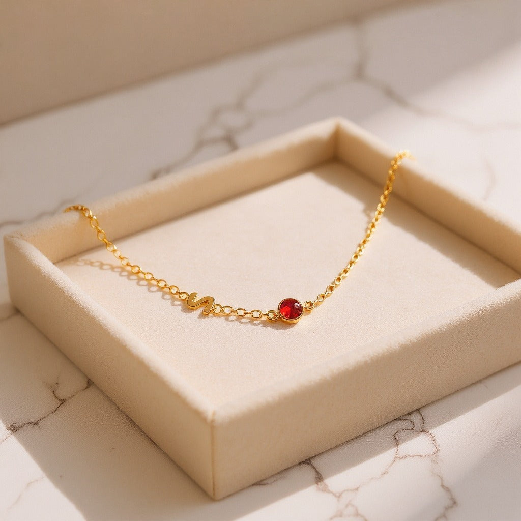 Birthstone Customizable Necklace