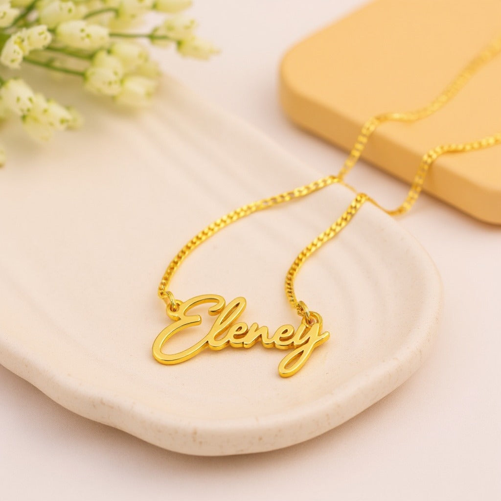 Cuban Chain Name necklace