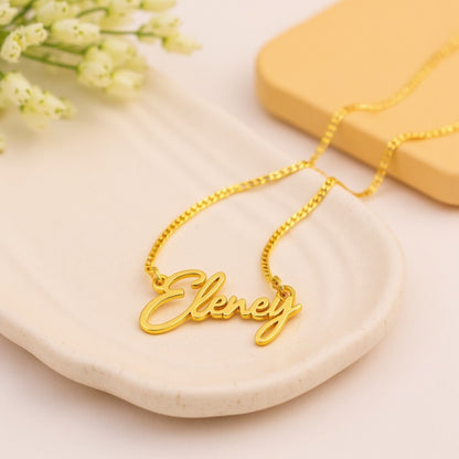 Cuban Chain Name necklace