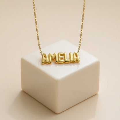Bubble Name Necklace