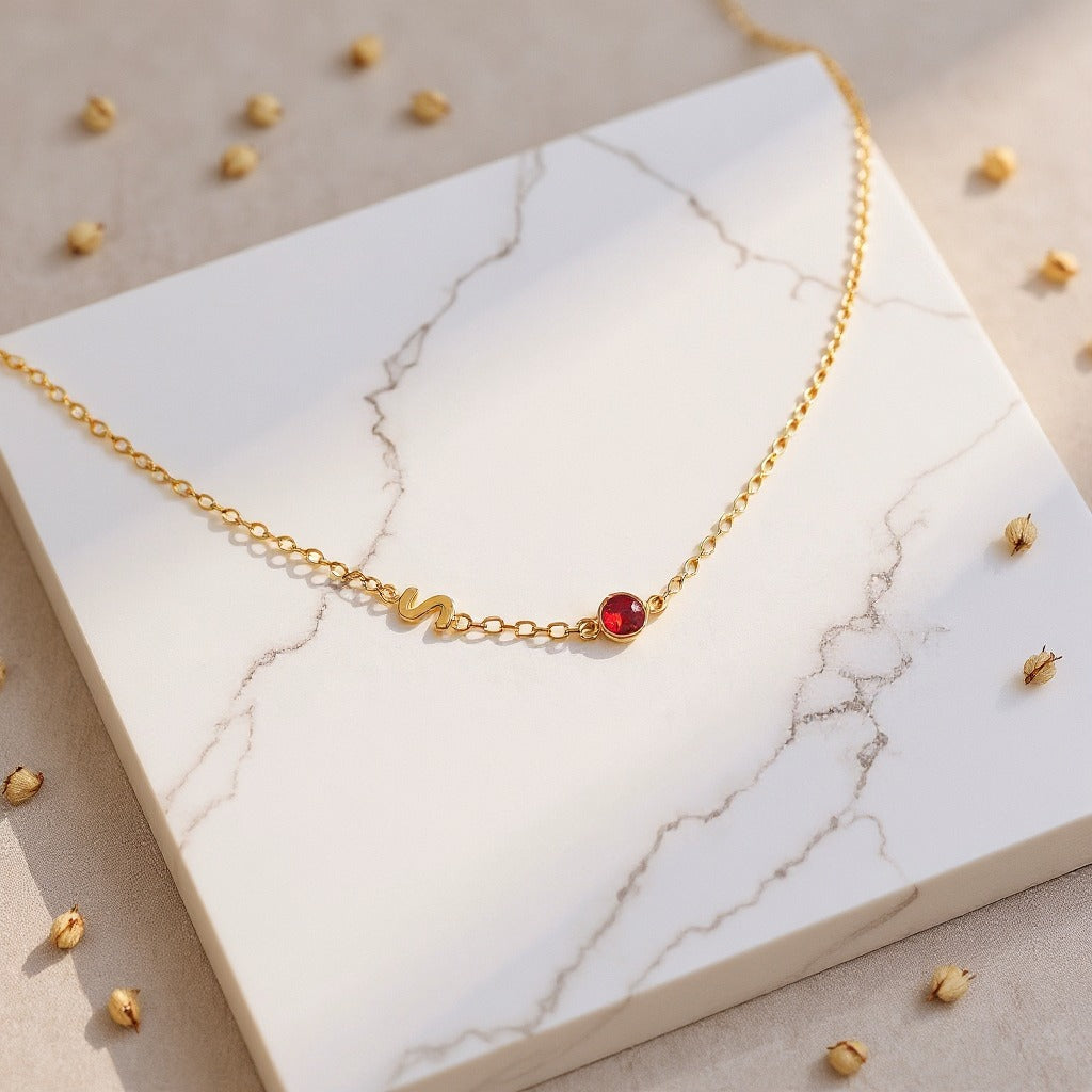 Birthstone Customizable Necklace