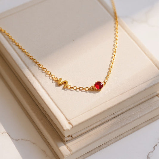 Birthstone Customizable Necklace