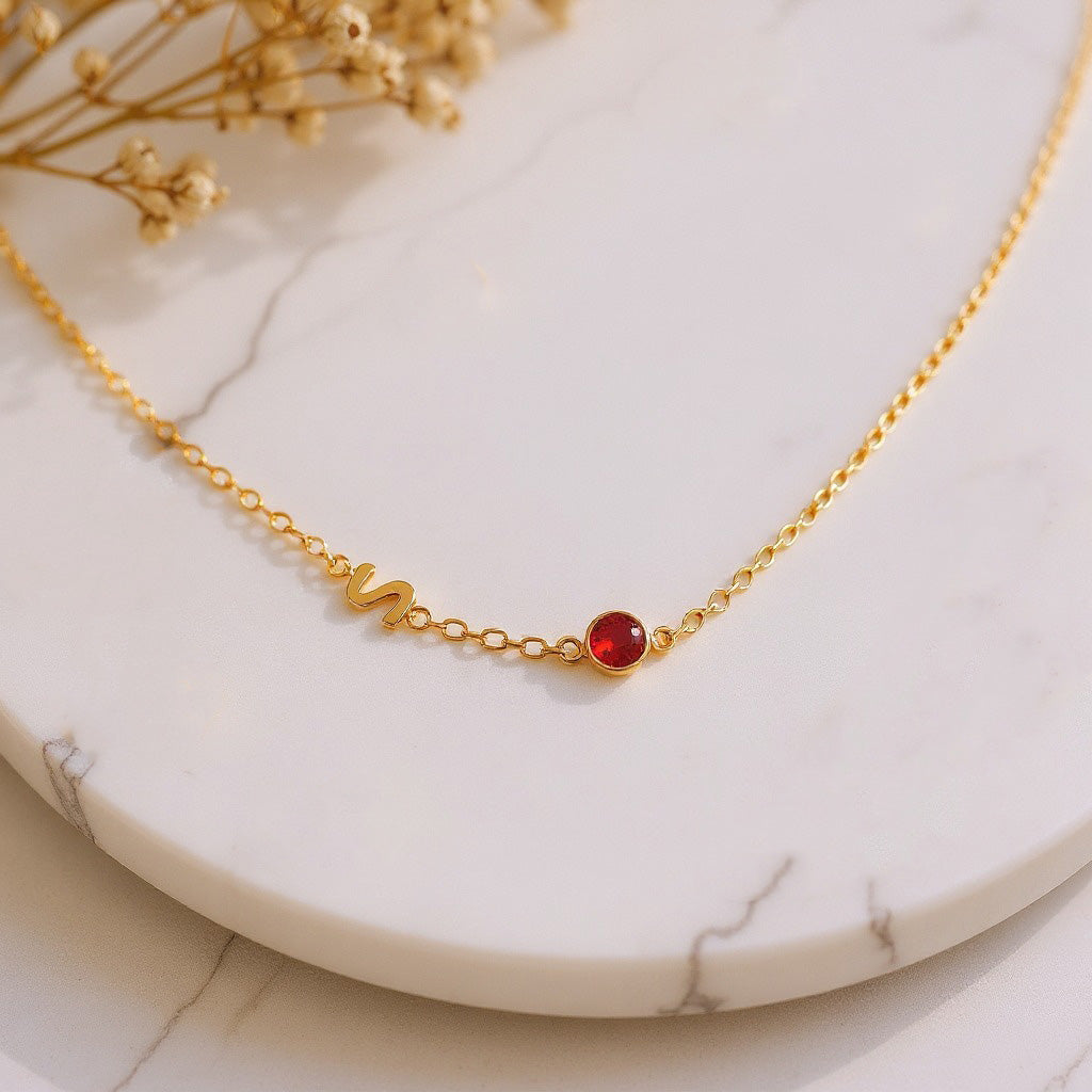 Birthstone Customizable Necklace