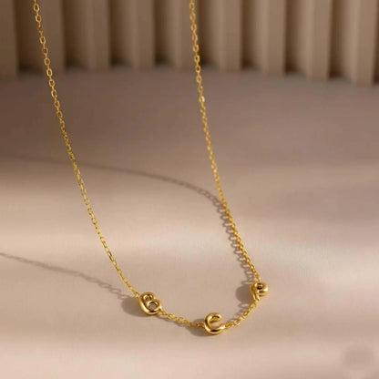 Bubble Letter Necklace