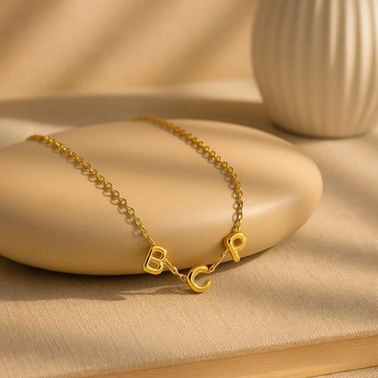 Bubble Letter Necklace