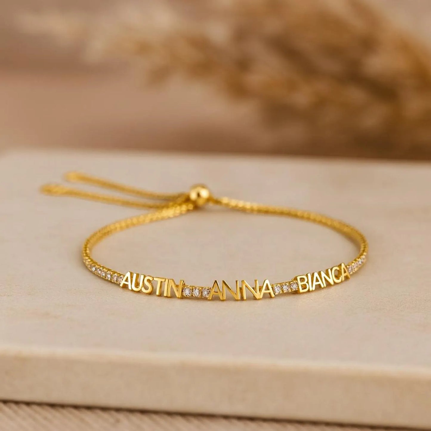 Multiple Name Bracelet