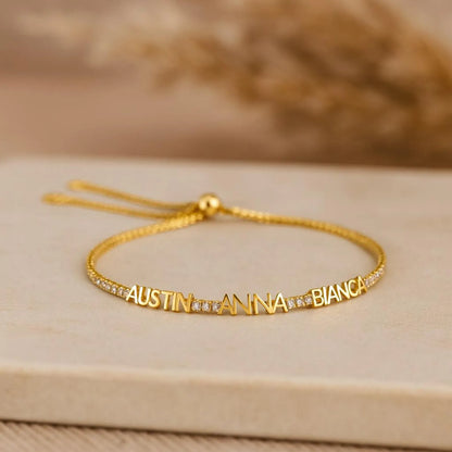 Multiple Name Bracelet