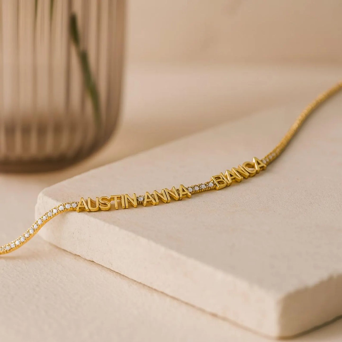 Multiple Name Bracelet