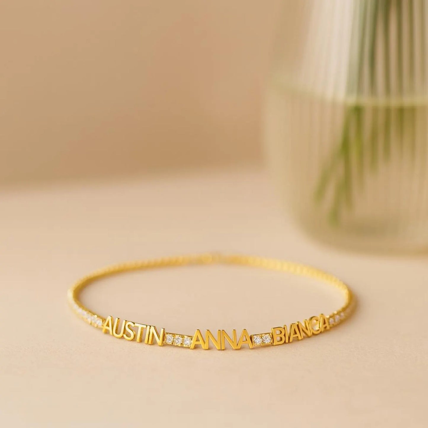 Multiple Name Bracelet