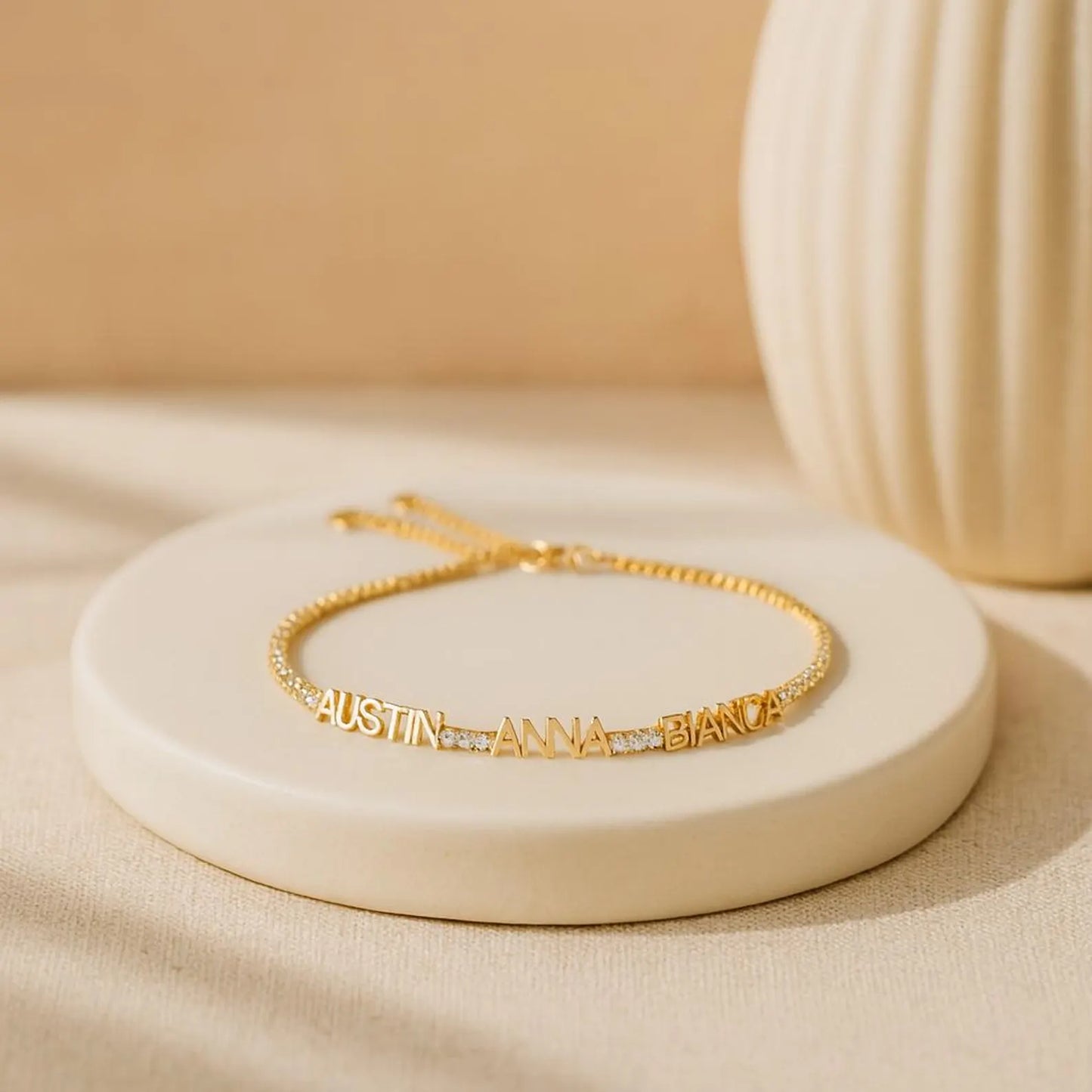 Multiple Name Bracelet