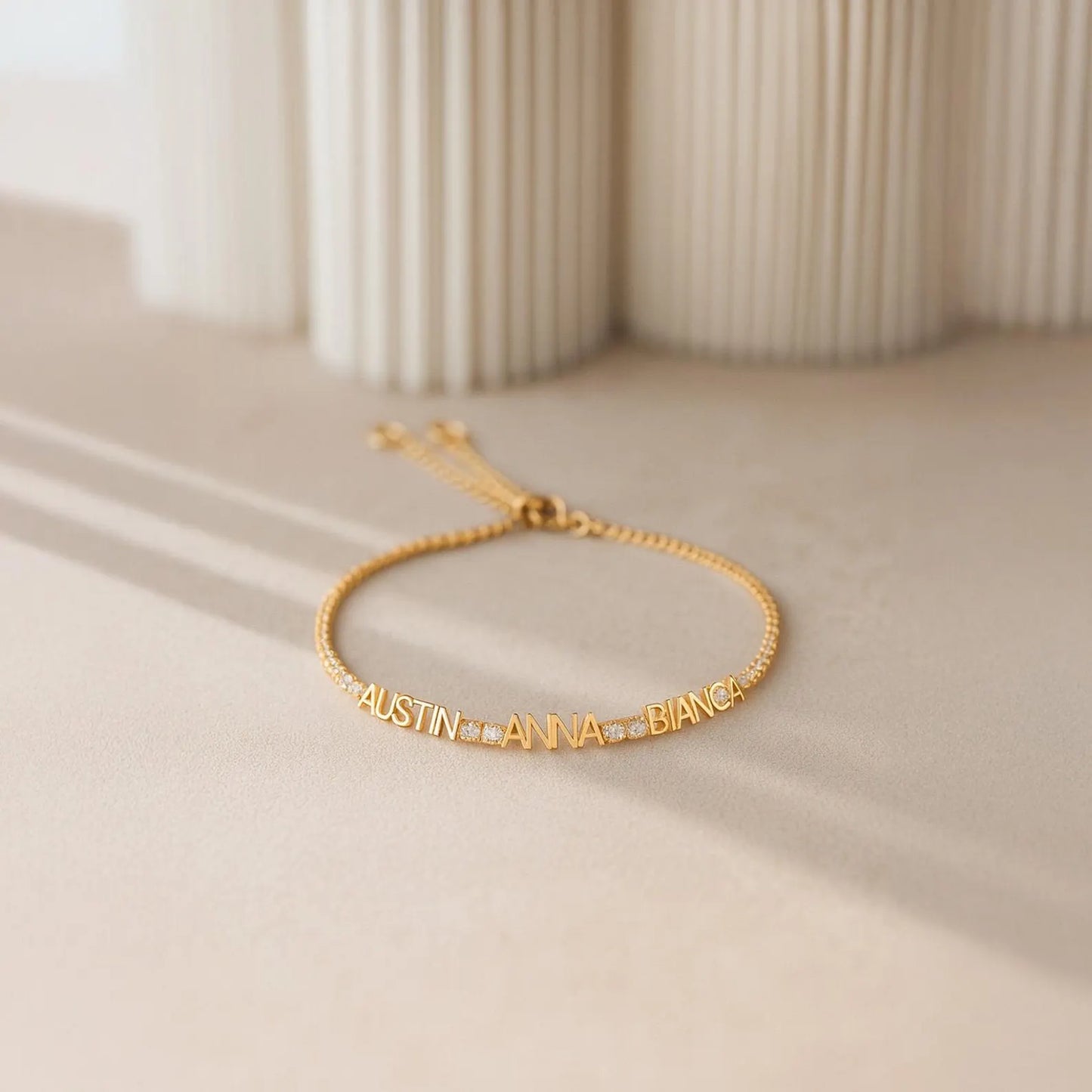 Multiple Name Bracelet