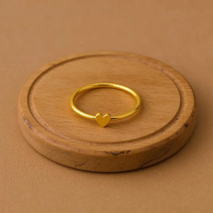 Heart Stacking Ring