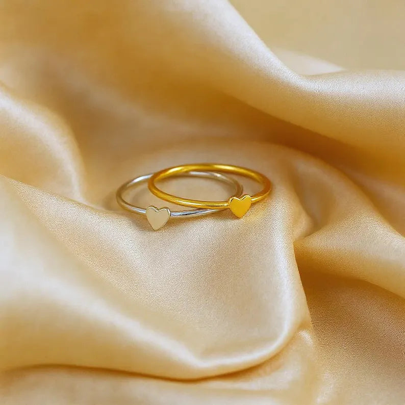Heart Stacking Ring