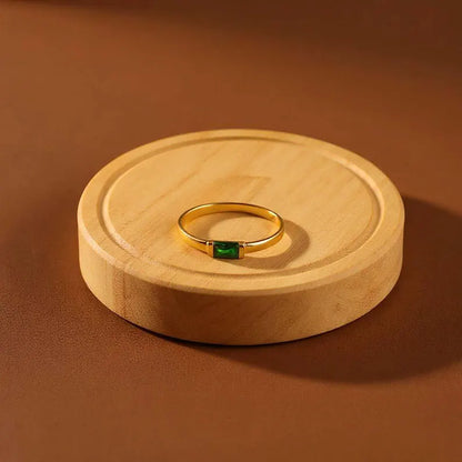 Dainty Birthstone Ring