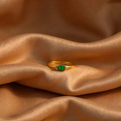 Dainty Birthstone Ring