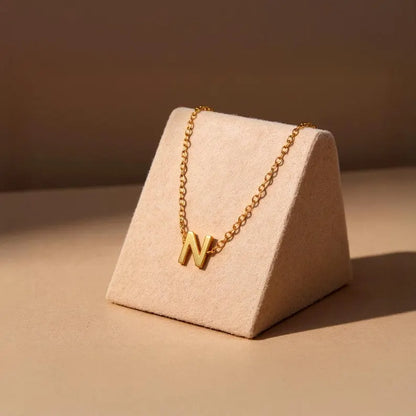 Dainty Initial Necklace Customizable