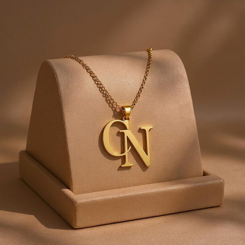 Two Letter Necklace