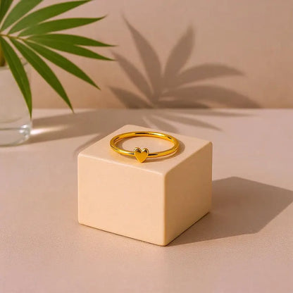 Heart Stacking Ring