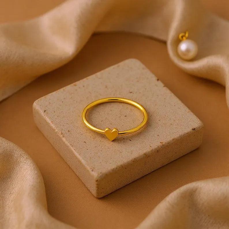 Heart Stacking Ring