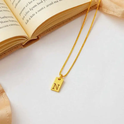 Dainty Letter Necklace