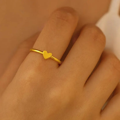 Heart Stacking Ring