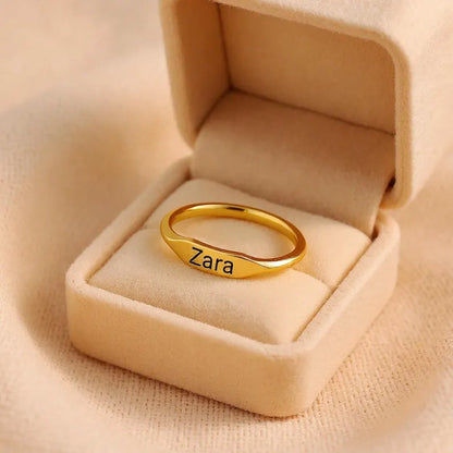 Custom Name Ring