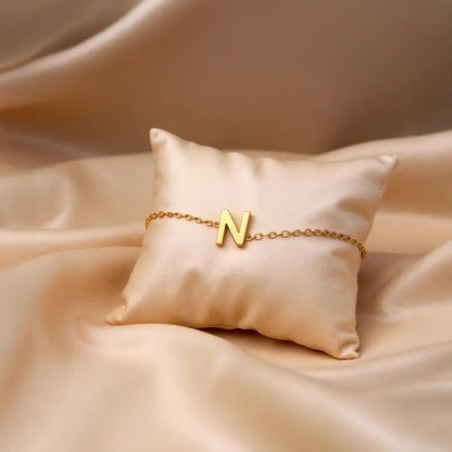 Dainty Initial Necklace Customizable