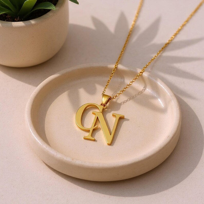 Two Letter Necklace