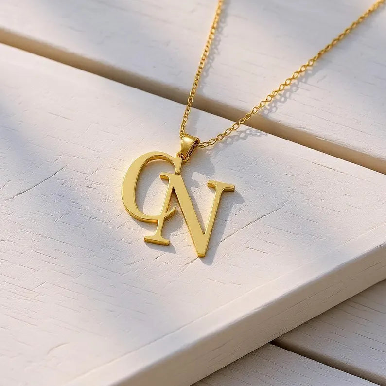 Two Letter Necklace