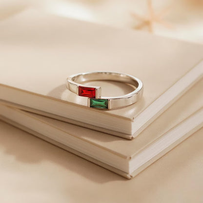 Two Birthstone Ring