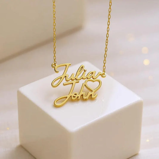 Two Name Necklace