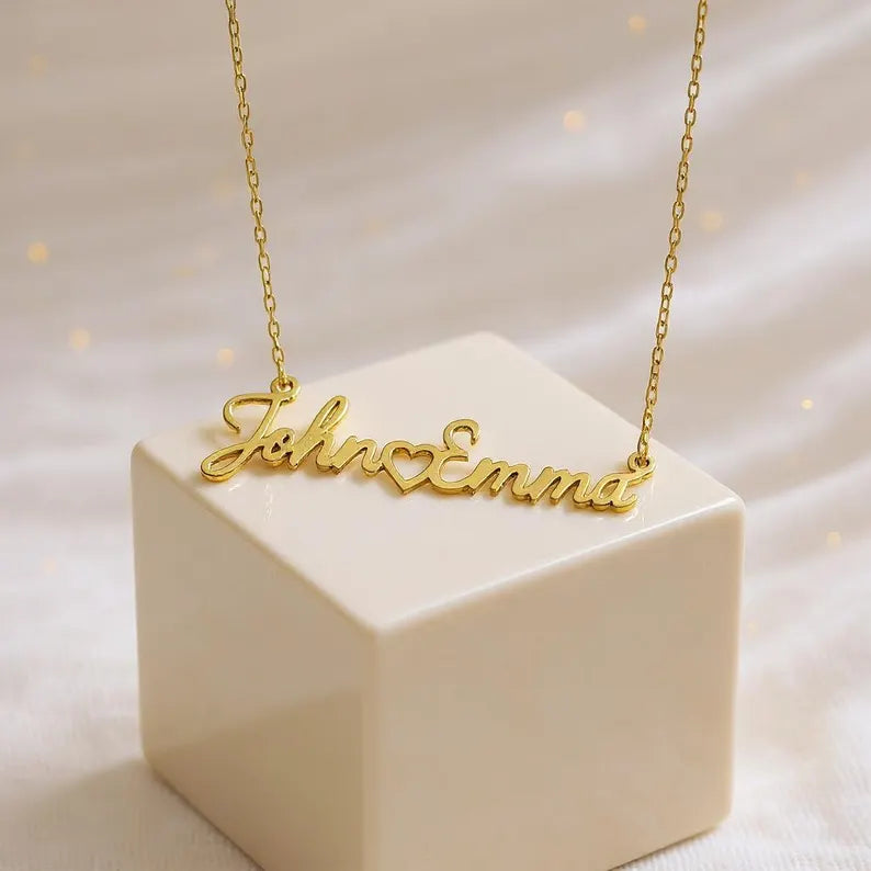 Couple Name Pendant