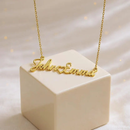 Couple Name Pendant