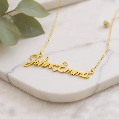 Couple Name Pendant