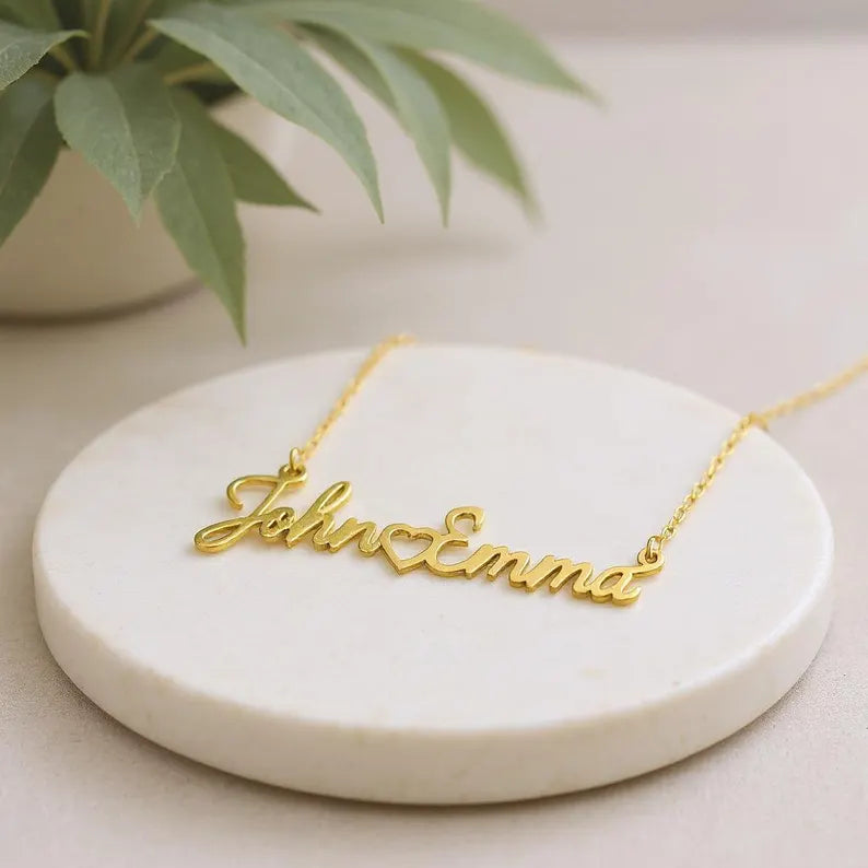 Couple Name Pendant