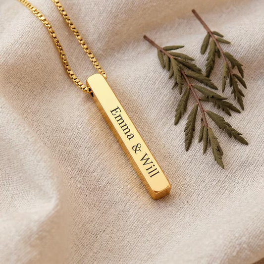 Name Bar Necklace