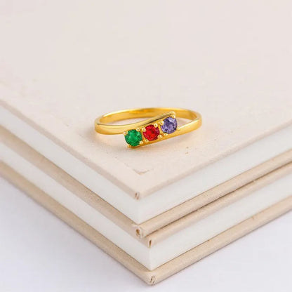 Birthstone Customized Ring