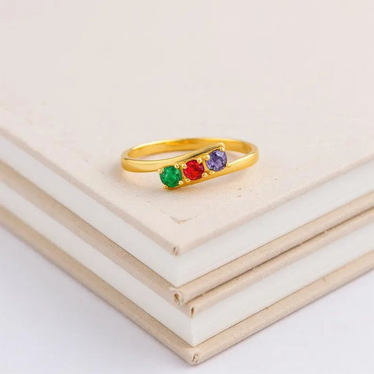 Birthstone Customized Ring