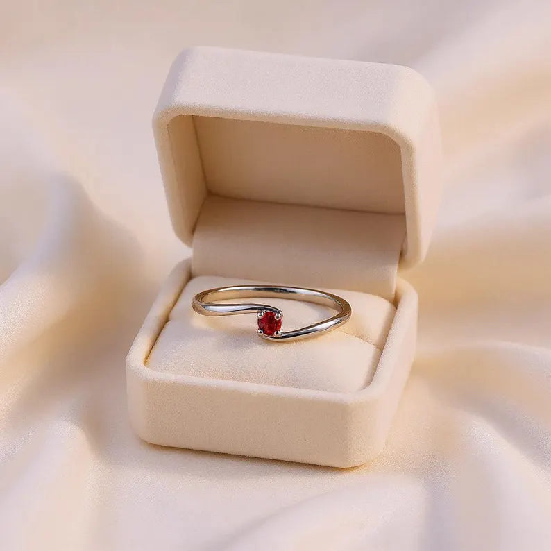 Birthstone Customized Ring