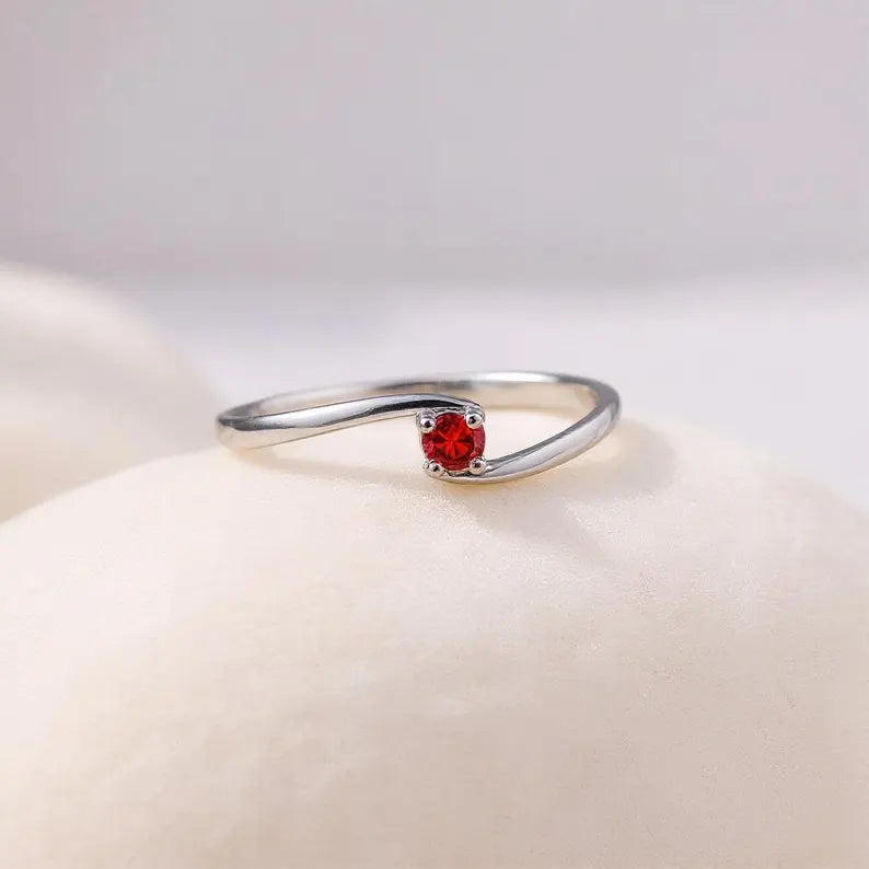 Birthstone Customized Ring