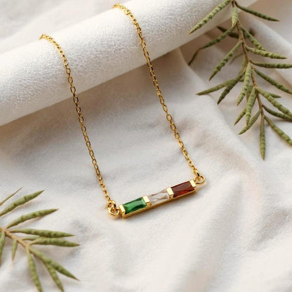 Multiple Birthstone Necklace