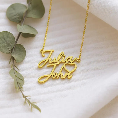 Two Name Necklace