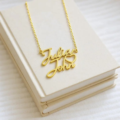 Two Name Necklace